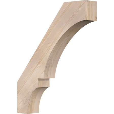 Ekena Millwork 5 1/2"W x 30"D x 36"H Balboa Smooth Knee Brace, Douglas Fir BRC06X30X36BOA00SDF